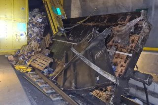 Le déraillement a provoqué d'importants dégâts dans le tunnel du Gothard (archives).